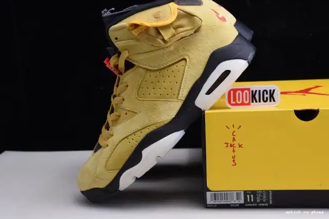 Cheap X CN1084-300 YELLOW SCOTT TRAVIS JORDAN AIR 6 0614